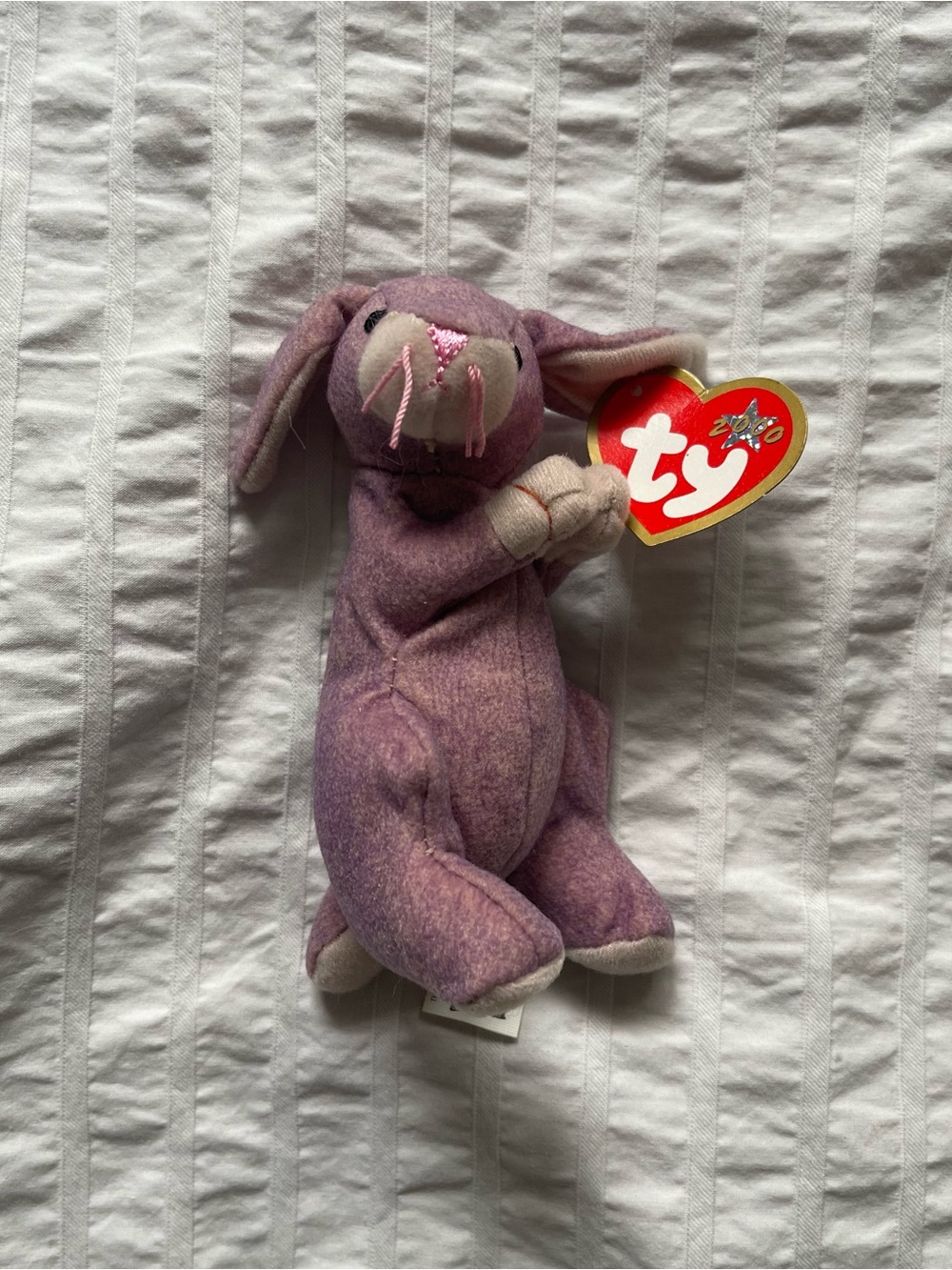 McDonalds 2000 Ty Beanie Babies Springy the Lavender Bunny
